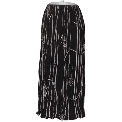 Maxi skirt (Black, White) from Sol Design Viscose