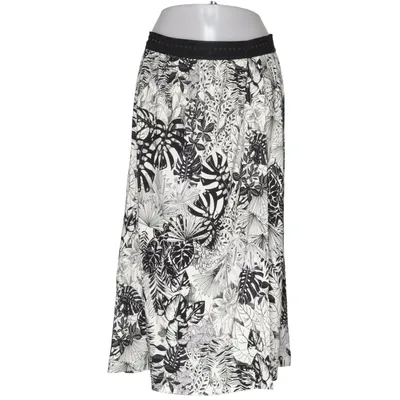Skirt (Black, White) from Sani Blu Elastane, Viscose