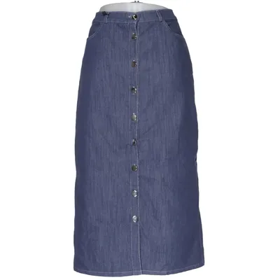 Denim skirt (Blue) from Stig P Cotton, Elastane, Polyester