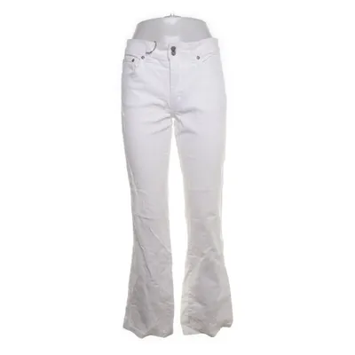 Jeans (Vit) från Flash Bomull, Elastan