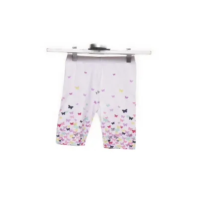 Trekvartsbyxor (Vit, Flerfärgad) från Topolino Elastan, Ekologisk bomull