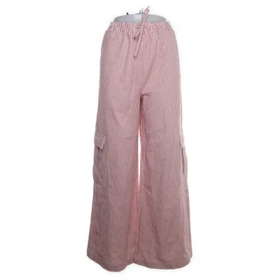 Cargo broek (Wit, Rood) van Lollys Laundry Katoen