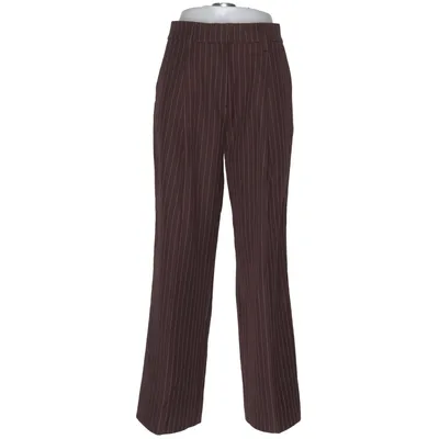 Pantalon de costume (Marron) de Reformation Coton, Élasthane, Polyester, Viscose