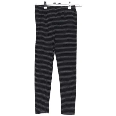 Leggings (Zwart, Zilver) van Yigga Katoen, Elastaan, Metallvezel, Polyester