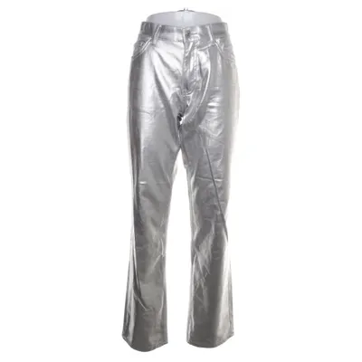 Spijkerbroek (Zilver) van Perfect Jeans Gina Tricot Katoen