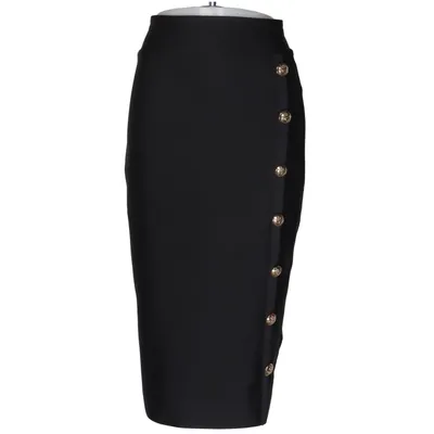 Pennkjol (Svart) från Reverse Elastan, Polyester