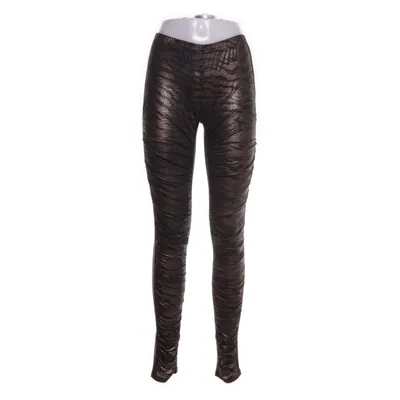 Legging (Noir, Or) de Nü by Staff-Woman Élasthane, Polyester