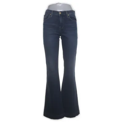 Jeans (Blå) från 7 for All Mankind Bomull, Elastan, Lyocell, Polyester