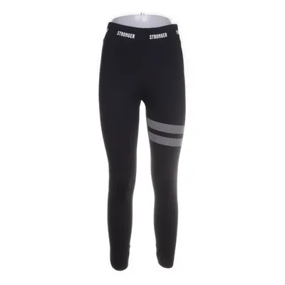 Träningstights (Svart, Vit) från Stronger Elastan, Polyester