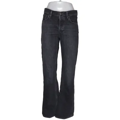 Jeans (Black) from Acne Studios Cotton, Leather