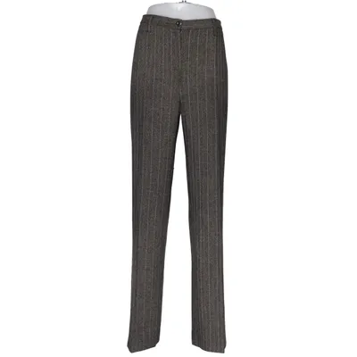 Jakkesætsbukser (Grå) fra Norm Polyester, Uld