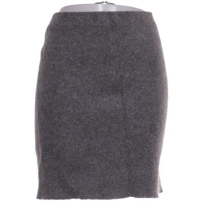 Jupe (Gris) de P.S. Company Angora, Polyamide, Laine