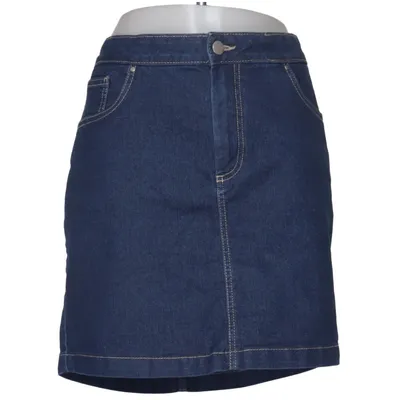 Jupe en jean (Bleu) de Oyanda Coton, Élasthane, Polyester