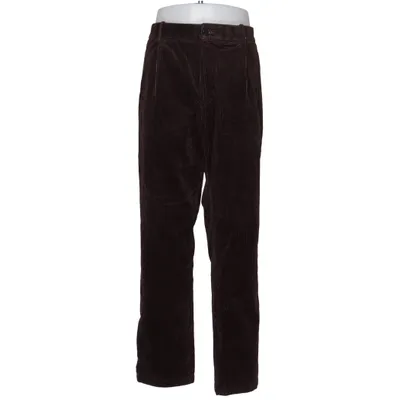 Pantalon en velours (Marron) de H&M Man Coton, Élasthane, Polyester