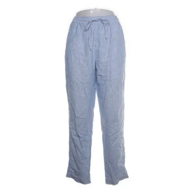 Broek (Blauw, Wit) van H&M Premium Quality Linnen, Katoen