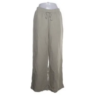 Palazzobukser (Grøn) fra H&M Linned, Polyester, Viscose