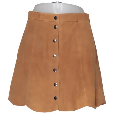 Leren rok (Bruin) van & Other Stories Leer, Viscose