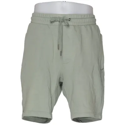Sweatshorts (Grøn) fra Dressmann Bomuld, Genanvendt polyester