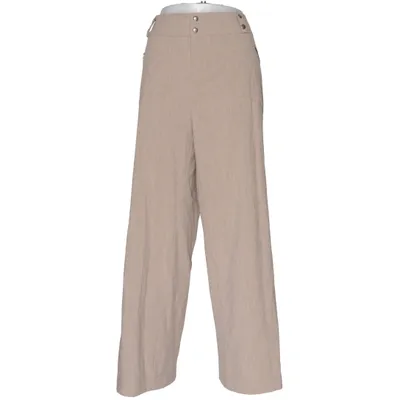 Pantalon patte d'éléphant (Beige) de Green House Élasthane, Polyester, Viscose