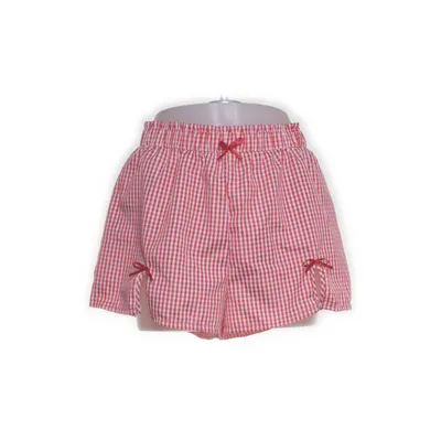 Pyjamasshorts (Röd, Vit)