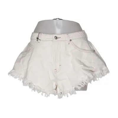 Denim shorts (White) from Miss Denim Cotton
