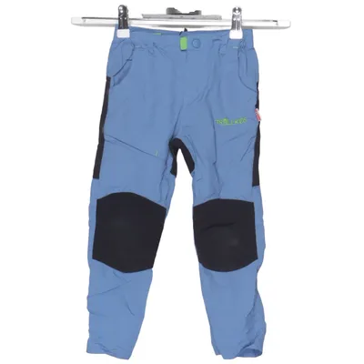 Outdoor pants (Blue, Black) from Trollkids Polyamide, Polyester