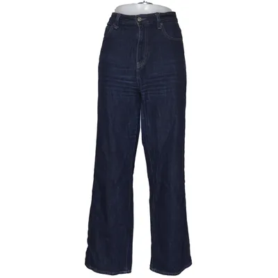 Spijkerbroek (Blauw) van Uniqlo Jeans Katoen, Polyester