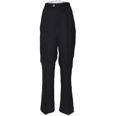 Kostuumbroek (Zwart) van Lene Sand Elastaan, Polyester, Wol