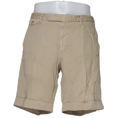 Shorts (Beige) from Incotex Cotton, Linen