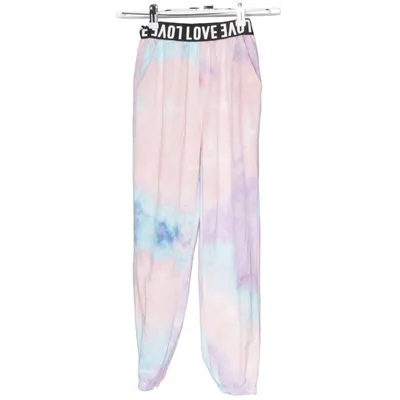 Sweatpants (Multicolored) from Shein Elastane, Polyester