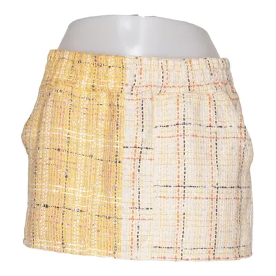 Skirt (Yellow, Beige, Multicolored) from Division Cotton, Polyamide