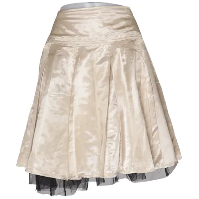 Kjol (Beige, Svart) från Woman by Halens Polyester