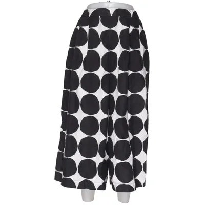 Culottes (Svart, Vit) från Marimekko x Uniqlo Bomull, Linne