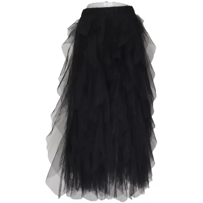 Tylnederdel (Sort) fra Zizzi Elastan, Viscose