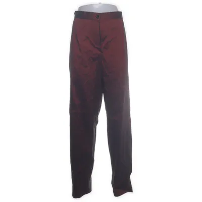 Pants (Red, Black) from Sisignora Elastane, Polyester, Viscose
