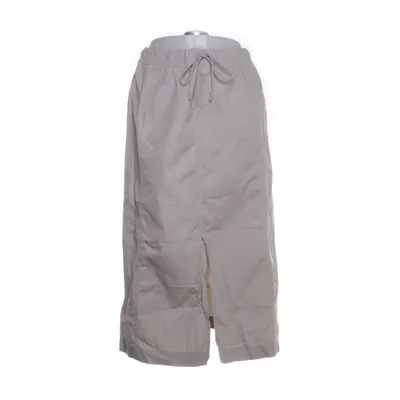 Maxi rok (Grijs) van Uniqlo Katoen, Polyamide, Polyester