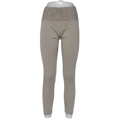 Sportleggings (Groen) van Super.Natural Elastaan, Merinowol, Polyester