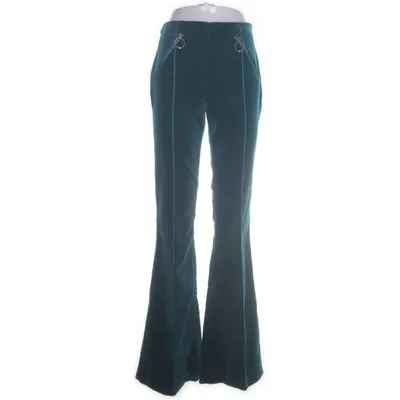 Pantalon (Vert pétrole) de Elisabetta Franchi Coton, Élasthane