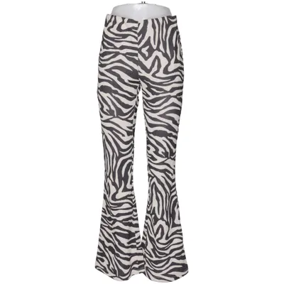 Byxor (Svart, Vit) från Divided by H&M Elastan, Metallfiber, Polyester