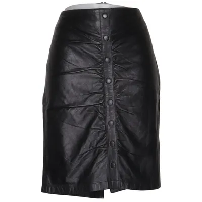 Lederrock (Schwarz) von Share Female Polyester