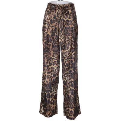 Palazzo broek (Bruin, Zwart) van Mochy Elastaan, Polyester