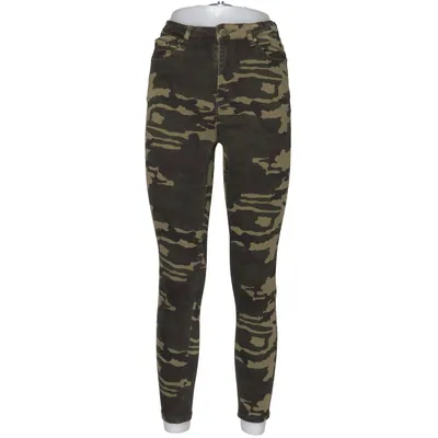 Jeans (Green, Brown) from Miss Anna Cotton, Elastane, Polyester
