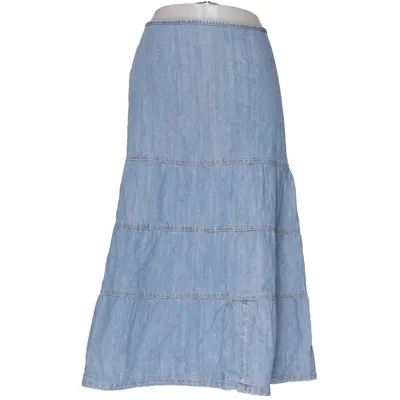 Skirt (Blue) from Ulla Popken Cotton