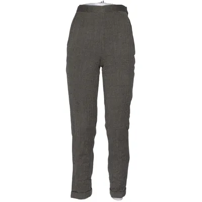 Pantalon (Gris) de Fabrizio Lenzi Viscose, Laine