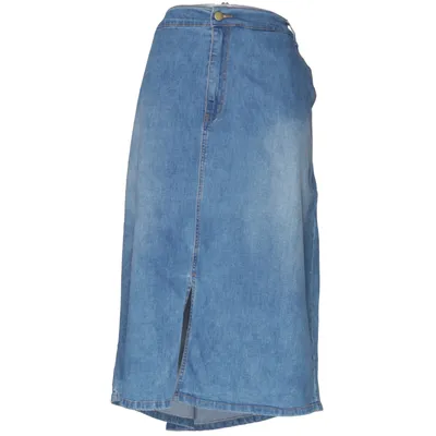 Denim skirt (Blue) from Gozzip Cotton, Elastane, Polyester