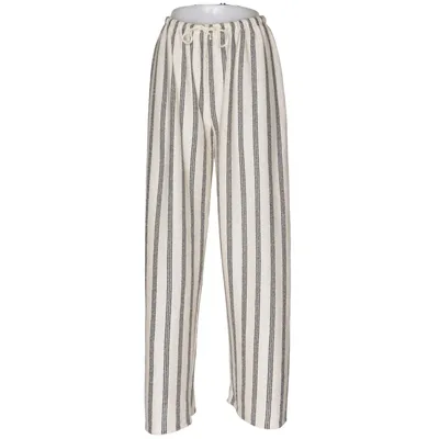 Palazzobyxor (Beige, Svart) från Zara Polyester, Viskos