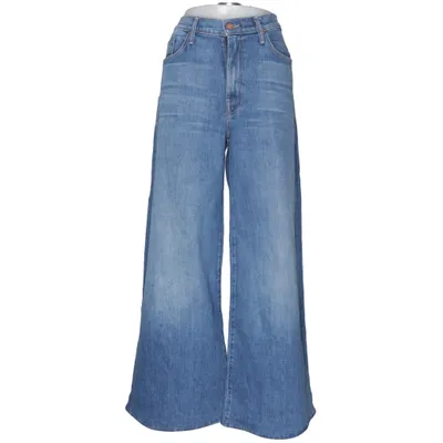 Jeans (Blå) fra Mother Bomuld, Elastan