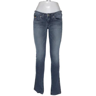 Spijkerbroek (Blauw) van True Religion Katoen, Elastaan