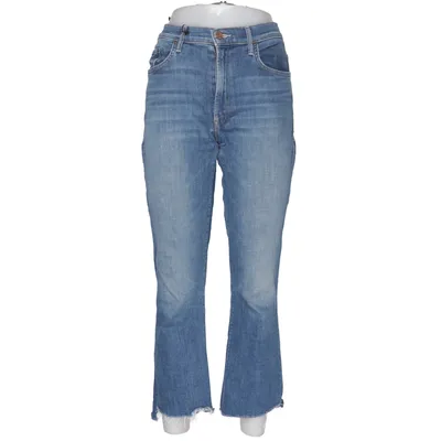 Jeans (Blå) från Mother Bomull, Elastan, Polyester