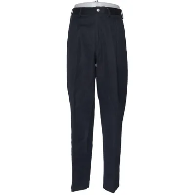 Pantalon de costume (Bleu) de Santaniello Coton, Lin